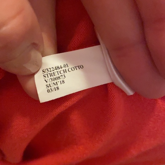 Banana Republic red button down cardigan longsleeve sweater shirt casual blouse​ - Picture 12 of 12